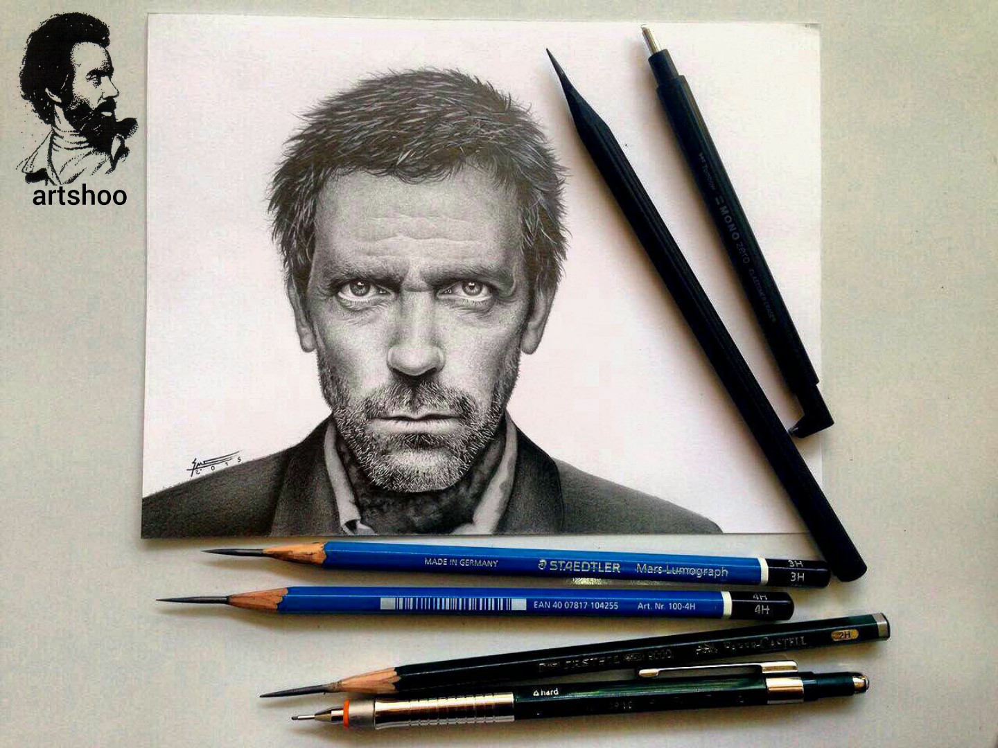 نقاشی سیاه قلم